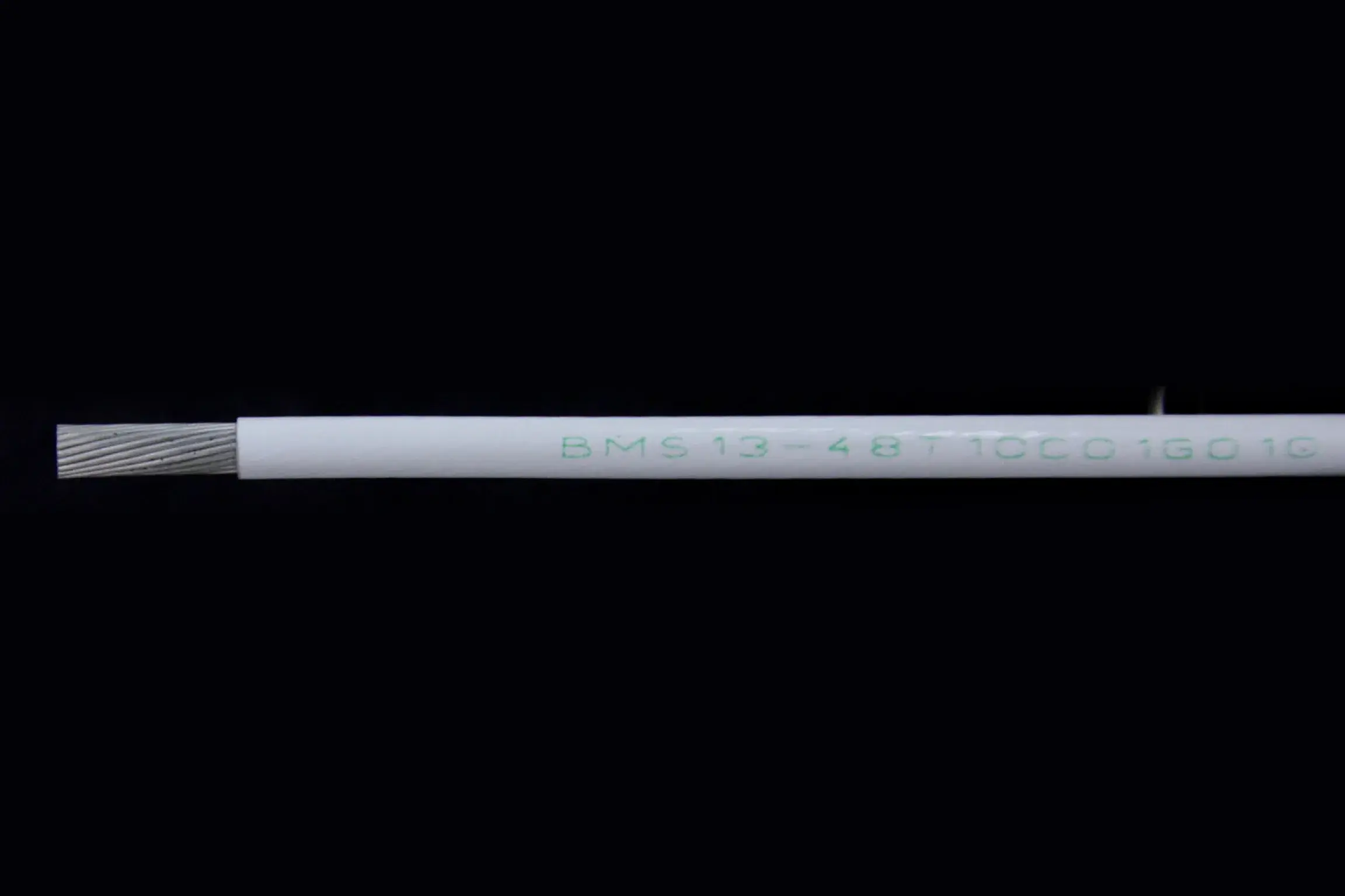 BMS1348T10G10 gray wire with white colored wrapper.