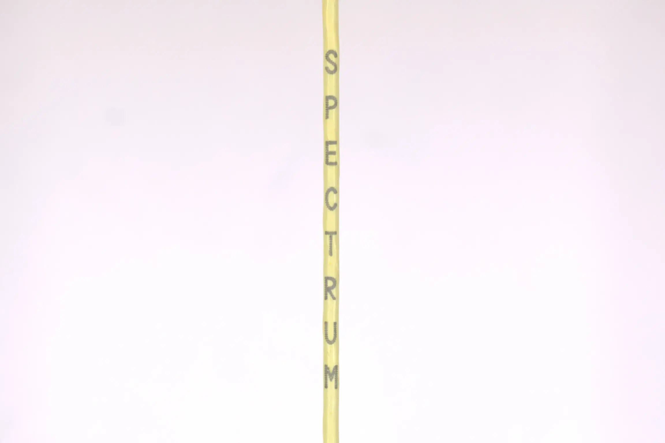 Spectrum Technologies marked DR26, 26 AWG, PTFE Tape Wrap [Yellow]